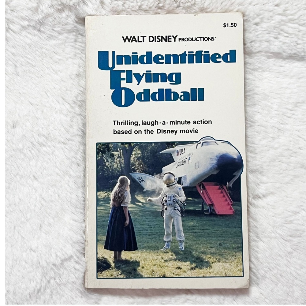 1979 Unidentified Flying Oddball Scholastic Film Novelization by Vic‎ Crume